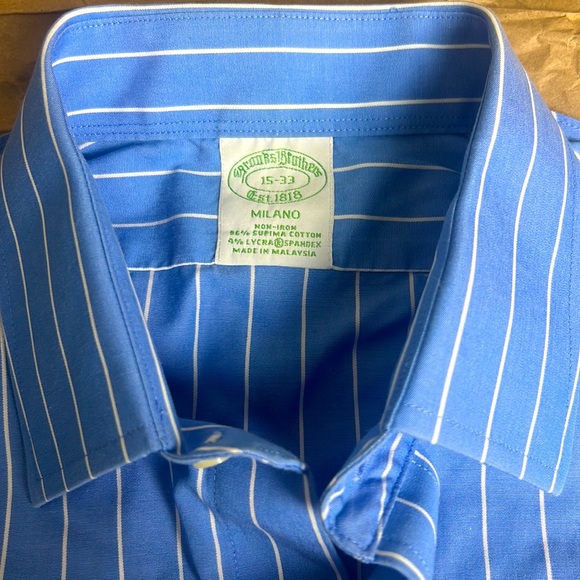 Brooks Brothers  Milano 15 neck - Picture 2 of 6